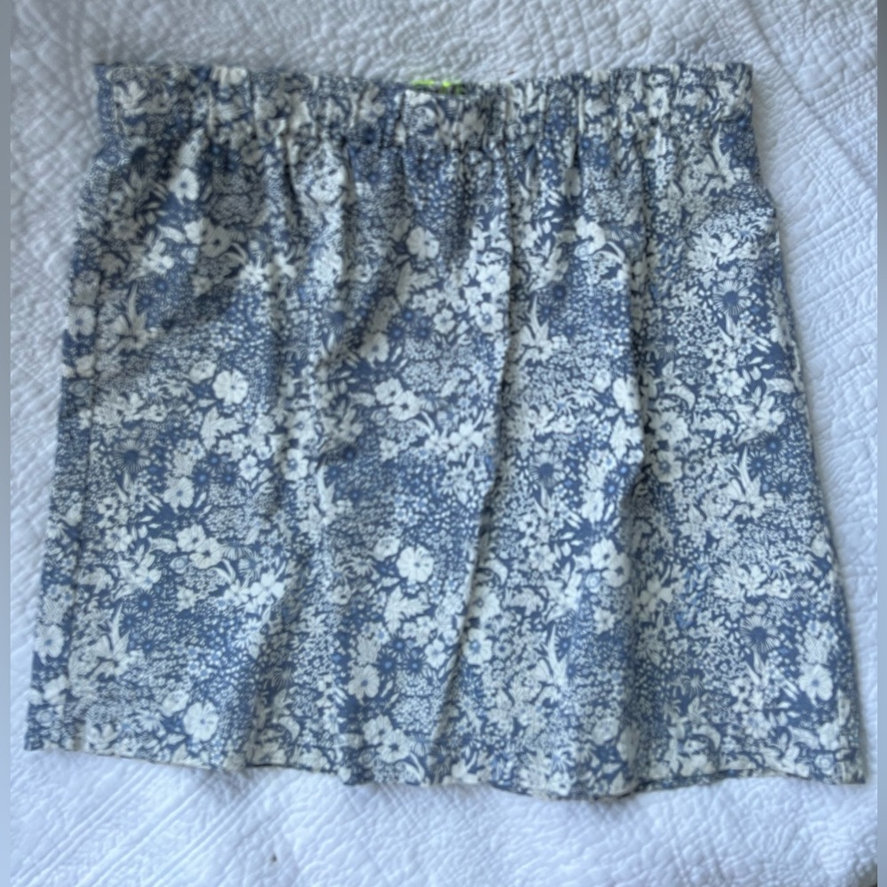 JCREW cotton mini skirt size 6